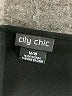 City Chic Black Bodysuit Size 18 Plus (M) - photo 3