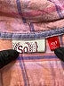 SO Plaid Pink Long Sleeve Blouse Size 7 - 8 - photo 3