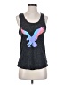 American Eagle Outfitters Graphic Black Gray Tank Top Size S - photo 1