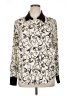 Catherine Malandrino 100% Polyester Paisley Ivory Long Sleeve Blouse Size XL - photo 1