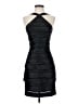 BCBGMAXAZRIA 100% Polyester Black Cocktail Dress Size 2 - photo 1
