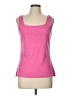 Ruby Rd. 100% Cotton Pink Tank Top Size L - photo 1