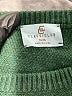 Class Club 100% Cotton Solid Green Pullover Sweater Size 14 - 16 - photo 4