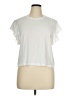 Bobi 100% Cotton White Short Sleeve Top Size XL - photo 1