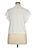 Bobi 100% Cotton White Short Sleeve Top Size XL - photo 2
