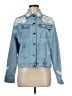 Bill Blass Hearts Blue Denim Jacket Size M - photo 1