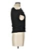 Shein Black Short Sleeve Top Size L - photo 4