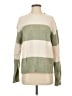 H&M Color Block Green Pullover Sweater Size S - photo 1