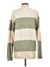 H&M Color Block Green Pullover Sweater Size S - photo 2
