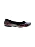 Alex Marie 100% Leather Print Burgundy Flats Size 8 - photo 1