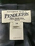 Pendleton 100% Wool Plaid Green Wool Blazer Size 14 Petite - photo 6