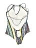Volcom Print Silver Swimsuit Top Size S - photo 2