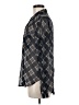 Bellatrix 100% Polyester Argyle Black Long Sleeve Blouse Size M - photo 5