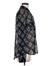 Bellatrix 100% Polyester Argyle Black Long Sleeve Blouse Size M - photo 4