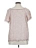 Democracy 100% Cotton Pink Short Sleeve Blouse Size 1X - photo 2
