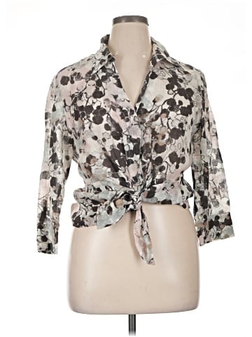 Lafayette 148 New York 3/4 Sleeve Blouse (view 1)
