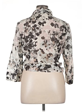 Lafayette 148 New York 3/4 Sleeve Blouse (view 2)