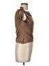 Shein Brown Sleeveless Blouse Size L - photo 4