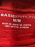 Basic Editions 100% Cotton Burgundy Long Sleeve Turtleneck Size M - photo 7