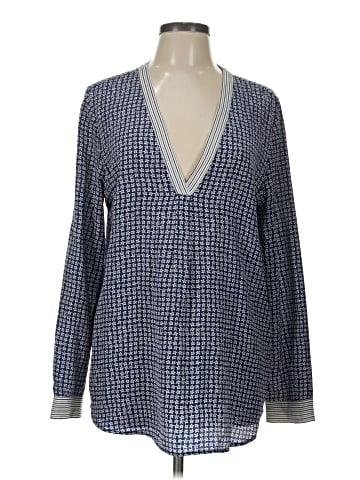 Joie Long Sleeve Silk Top (view 1)