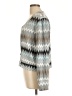 Drew Chevron-herringbone Silver Cardigan Size L - photo 5