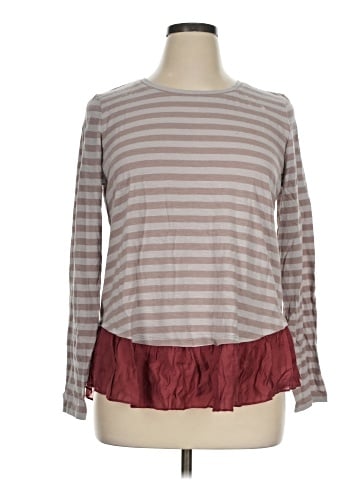 LOGO by Lori Goldstein Long Sleeve T-Shirt (view 1)