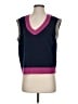 Boden 100% Wool Color Block Blue Sweater Vest Size S - photo 1