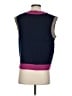 Boden 100% Wool Color Block Blue Sweater Vest Size S - photo 2