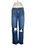 Paige Graphic Blue Jeans Size 31 waist - photo 1