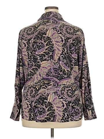 Worthington Long Sleeve Button-Down Shirt (view 2)