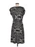 212 Collection Print Black Casual Dress Size M - photo 2