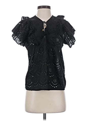 Nicole Miller Artelier Short Sleeve Blouse (view 1)