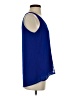 Pixley 100% Polyester Blue Sleeveless Blouse Size XS - photo 4