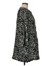 Gerard Darel Animal Print Black Coat Size 6 (38) - photo 4