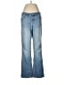 Earl Jean Hearts Blue Jeans Size 8 - photo 1