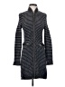 Tory Burch 100% Wool Houndstooth Blue Wool Coat Size XS - photo 1