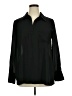Pleione 100% Polyester Black Long Sleeve Blouse Size XL - photo 1