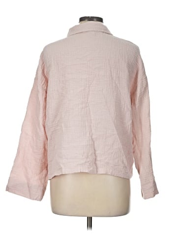 H&M 3/4 Sleeve Button-Down Shirt (view 2)