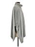 Peach Gray Poncho Size Sm - Med - photo 4