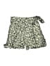 Club Monaco 100% Polyester Camo Green Shorts Size 4 - photo 1