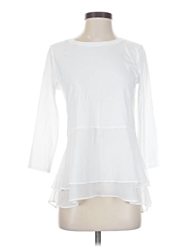 Simply Vera Vera Wang 3/4 Sleeve T-Shirt (view 1)