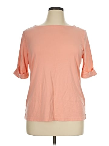 Karen Scott 3/4 Sleeve T-Shirt (view 1)