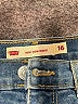Levi's Blue Denim Shorts Size 16 - photo 3