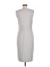 St. John Solid Gray Cocktail Dress Size 8 - photo 2