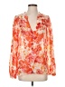 Lulus 100% Polyester Orange Long Sleeve Blouse Size S - photo 1