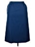 Pendleton 100% Virgin Wool Solid Blue Wool Skirt Size 14 - photo 2