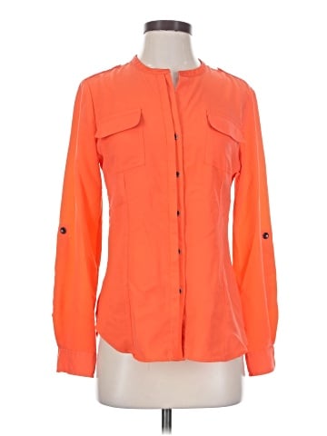 Calvin Klein Long Sleeve Blouse (view 1)