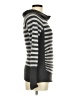 Bongo Stripes Gray Turtleneck Sweater Size M - photo 4