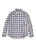 Crewcuts Plaid Blue Long Sleeve Button-Down Shirt Size 14 - photo 1