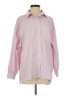 Dance & Marvel Pink Long Sleeve Button-Down Shirt Size S - photo 1